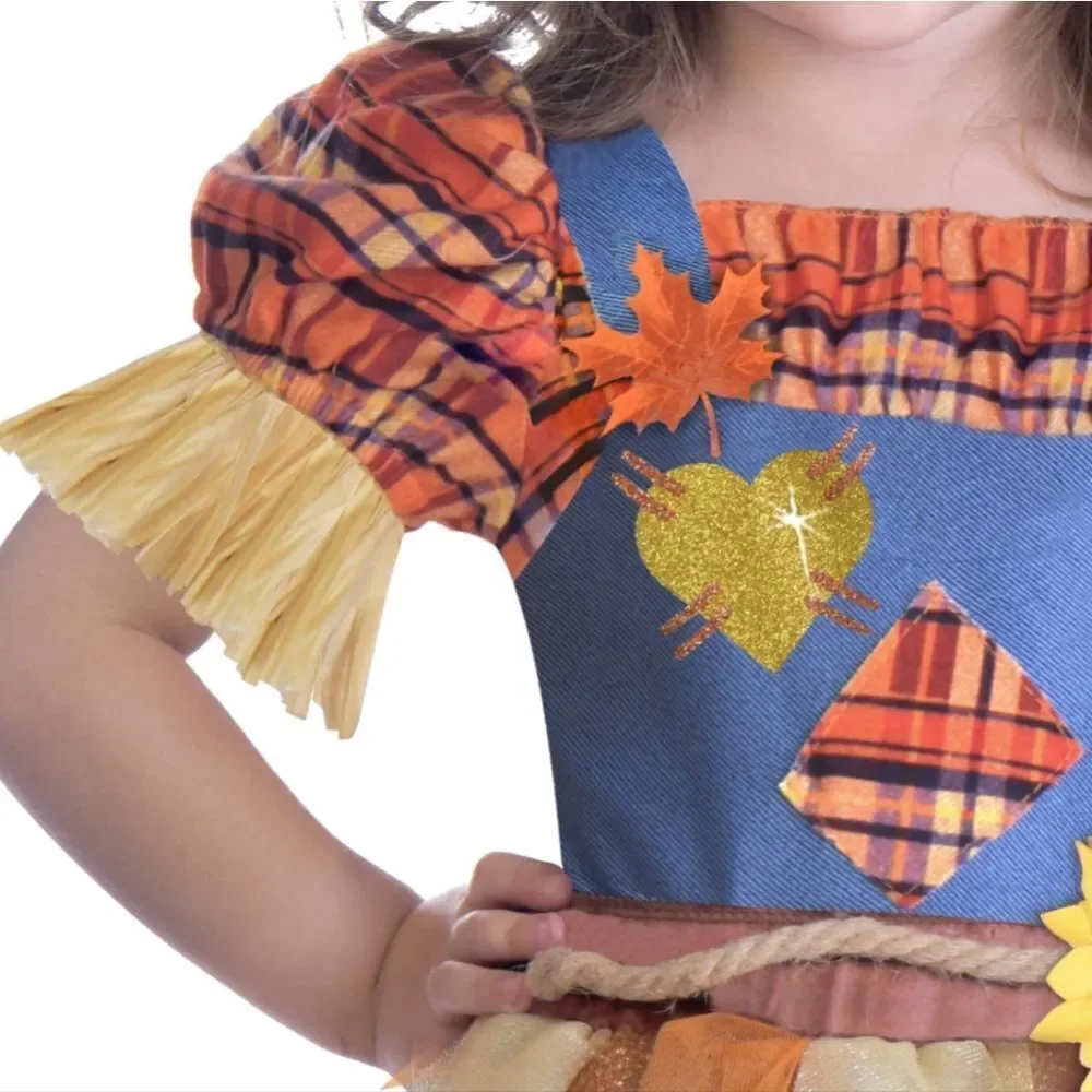 Scarecrow Sweetie Toddler Halloween Costume - New